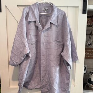 Men's Classic Gray Checkered Shirt‎ Jacket